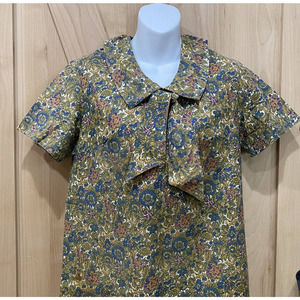 Homemade Vintage Floral Shift Dress